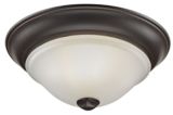 NOMA Energy Star 2-Light Bronze Flush Mount