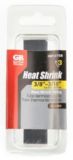 Black Heat Shrink Tubing, 3/8 x 3/16 x 3-in