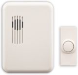 Carlon Wireless Plug-In Door Chime, White