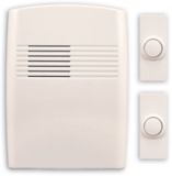 Carlon Wireless Plug-In Door Chime, 2-Button