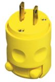 Leviton PVC Plug, 115PV-000