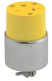 Leviton Straight Blade Armoured Connector,...