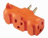 Leviton Single to Triple Outlet Adapter, 0...