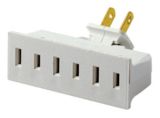Leviton Single to Triple Swivel Outlet Ada...
