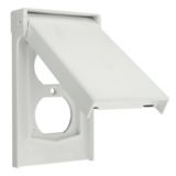 Leviton Duplex Receptacle Nylon Weather-Re...