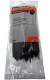 7.5-in. Cable Ties, Black, 100-Pk
