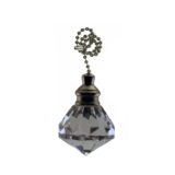 Atron Acrylic Ball Fan Pull with 12-in Chain