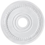 Egg 'n Dart Medallion, 17-in