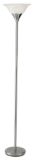 Likewise Torchiere Floor Lamp, Brushed Nickel