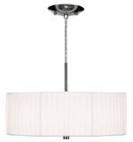 Debbie Travis Shimmer 3-Light Chrome Pendant