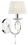 Debbie Travis Shimmer 1-Light Chrome Wall ...