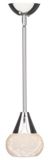 Debbie Travis Diamond 1-Light Chrome Pendant
