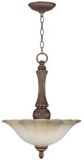 For Living Paris 3-Light Gold Pendant