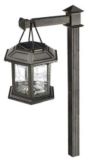 Noma Cast Aluminum Solar Lights, 2-Pk