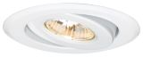 Luminaire encastr�, 4 po, blanc
