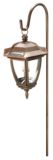Noma 3-Pk Solar Coach Lights, Brownstone C...
