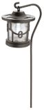 Round Solar LED Lanterns, 2-Pk