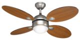 Scandinavian 42 in. Fan with Light Fixture and Remote