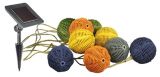 Rattan and Bamboo Solar Light String