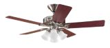 State Street Brushed Nickel Fan,52-inch
