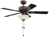 For Living Austin Orb Ceiling Fan, 42-in