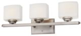 Debbie Travis Kent 3-Light Vanity, Brushed...
