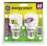 GE Soft White Bulb 2-pack, 10W Mini