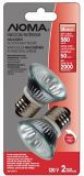 NOMA 50W MR16 Medium Base Flood Light Bulb...