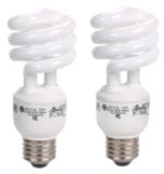 GE 15W Daylight Compact Fluorescent Bulbs,...