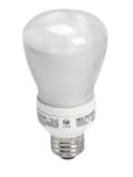 GE Compact Fluorescent R20 Flood Light Bulb, 11 W