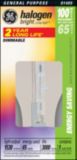 GE 100W Halogen Light Bulb