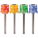 Mini Floral Petal Top Solar Light