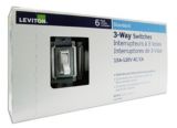 Leviton 6-Pack Toggle 3-Way AC Switch