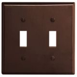 Leviton Toggle Switch 2-Gang Wallplate