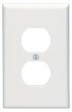 Leviton Duplex 1-Gang Receptacle Wallplate