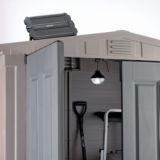 NOMA Solar Panel & LED Hanging Light