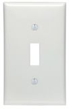 Leviton Toggle Switch 1-Gang Nylon Wallplate