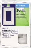 Leviton Decora 1-Gang Wallplate, 10-pk