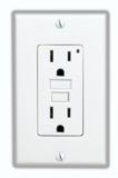 GFCI Smartlock Pro Light Receptacle, White