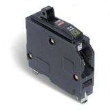 Square D Circuit Breaker, Black