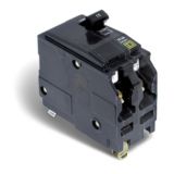 Square D Circuit Breaker, Black