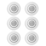 Luminaires encastrables de 5 po, blanc, pa...
