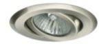 Luminaires encastrables de 3 po, nickel br...