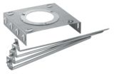 Plaque de fixation tout-en-un pour luminai...