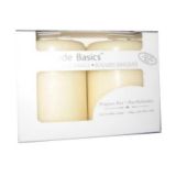 2-pack White Pillar Candle, 2¾ x 4-inch