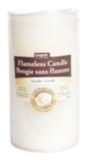 Flameless LED Vanilla Tall Pillar Candle