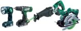 Hitachi 18V Lithium Ion HXP 4 Piece Combo Kit