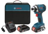 Bosch 18V Li-Ion 1/4-in Impact Driver Kit