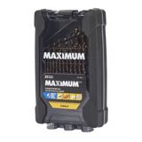 Mastercraft Maximum Cobalt Drill Bit Set, 21-Pc