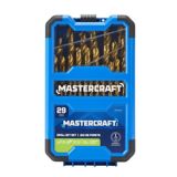 Mastercraft 29-piece Titanium Drill Bit Set
